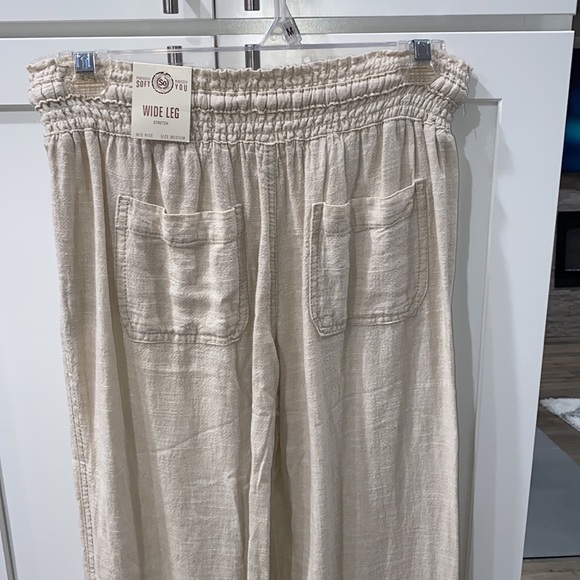 Khaki linen pants - Picture 5 of 9
